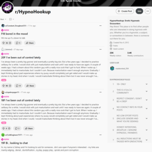 Reddit Hypno Hookup