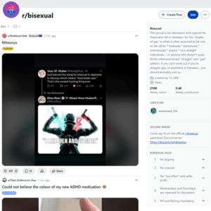 Reddit Bisexual