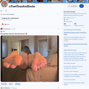 Reddit FeetToesAndSocks