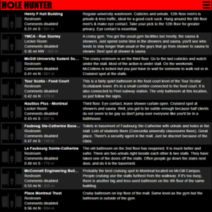 Hole Hunter