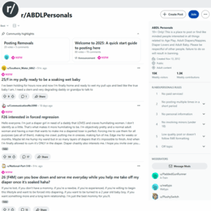 Reddit ABDLPersonals