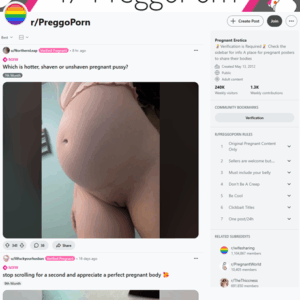 Reddit PreggoPorn