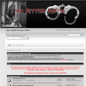 Sex Fetish Forum